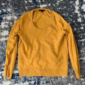 Yellow sweater top